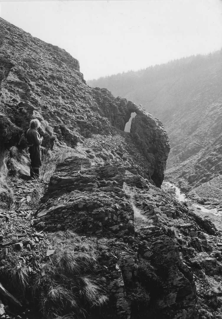 Dyfngwm leat and tunnel, submitted by Dickie Bird on 14-03-2026.
© Richard Bird Dyfngwm leat and tunnel